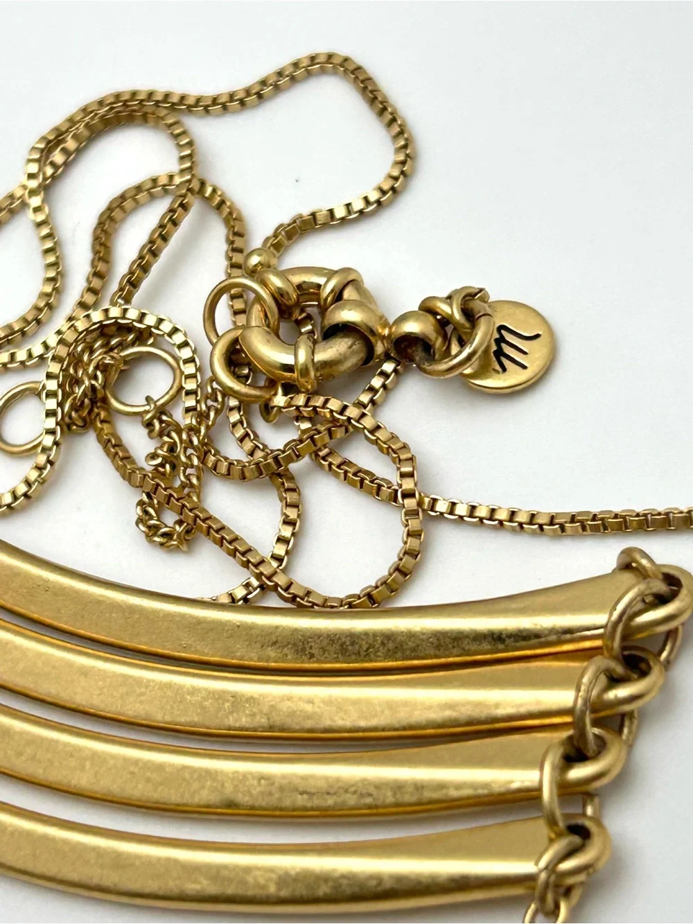Madewell hanging gold